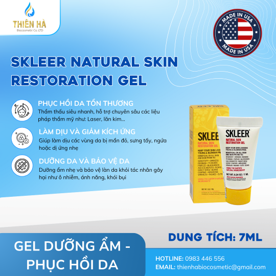 Skleer Natural Skin Restoration Gel 7ml