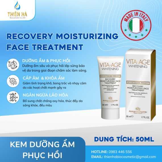 Recovery Moisturizing Face Treatment 50Ml