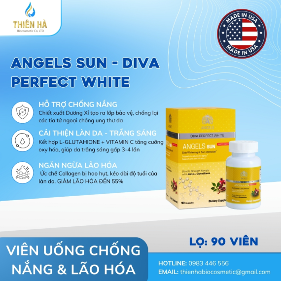 Angels Sun – Sun Protection 90 viên